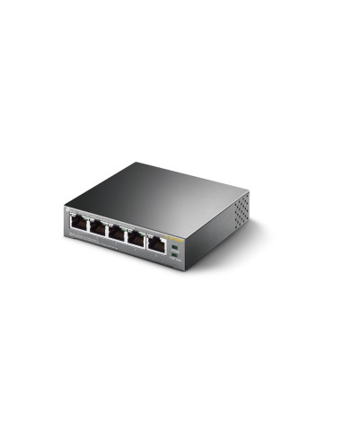 TP-Link TL-SF1005P No administrado Fast Ethernet (10/100) Energía sobre Ethernet (PoE) Negro