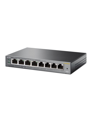 TP-Link TL-SG108PE Gestionado L2 Gigabit Ethernet (10/100/1000) Energía sobre Ethernet (PoE) Negro