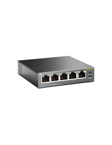 TP-Link TL-SG1005P No administrado Gigabit Ethernet (10/100/1000) Energía sobre Ethernet (PoE) Negro