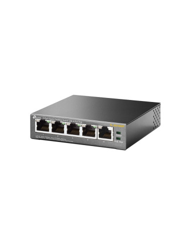 TP-Link TL-SG1005P No administrado Gigabit Ethernet (10/100/1000) Energía sobre Ethernet (PoE) Negro