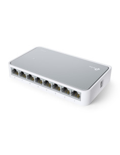 TP-Link TL-SF1008D No administrado Fast Ethernet (10/100) Blanco 2