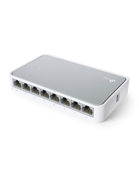 TP-Link TL-SF1008D No administrado Fast Ethernet (10/100) Blanco