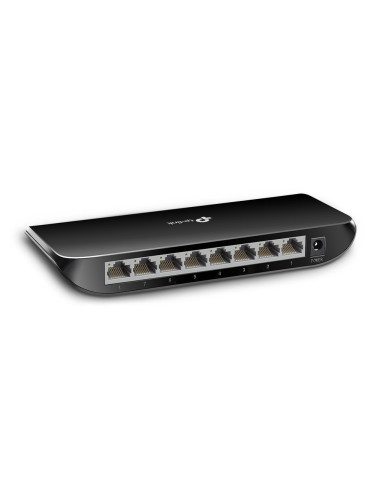 TP-Link TL-SG1008D No administrado Gigabit Ethernet (10/100/1000) Negro