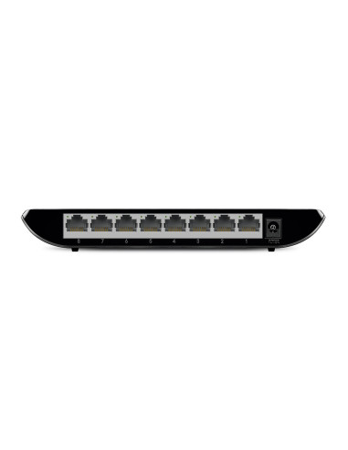 TP-Link TL-SG1008D No administrado Gigabit Ethernet (10/100/1000) Negro