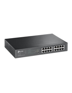 TP-Link TL-SG1016PE Gestionado L2 Gigabit Ethernet (10/100/1000) Energía sobre Ethernet (PoE) 1U Negro 2