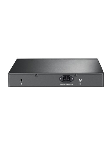 TP-Link TL-SG1016PE Gestionado L2 Gigabit Ethernet (10/100/1000) Energía sobre Ethernet (PoE) 1U Negro