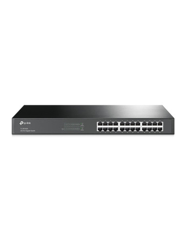 TP-Link TL-SG1024 No administrado Gigabit Ethernet (10/100/1000) 1U Negro