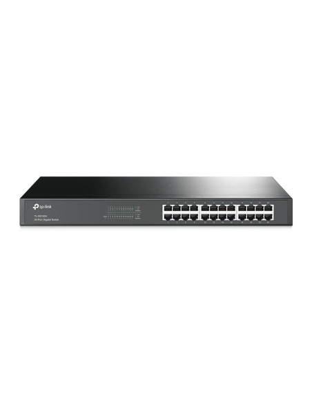 TP-Link TL-SG1024 No administrado Gigabit Ethernet (10/100/1000) 1U Negro