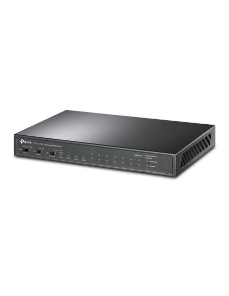 TP-Link TL-SL1311MP switch No administrado Fast Ethernet (10/100) Energía sobre Ethernet (PoE) Negro