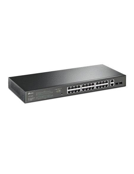 TP-Link TL-SG1428PE switch Gestionado L2 Gigabit Ethernet (10/100/1000) Energía sobre Ethernet (PoE) 1U Negro