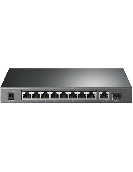 TP-Link TL-SG1210P switch No administrado Gigabit Ethernet (10/100/1000) Energía sobre Ethernet (PoE) Gris
