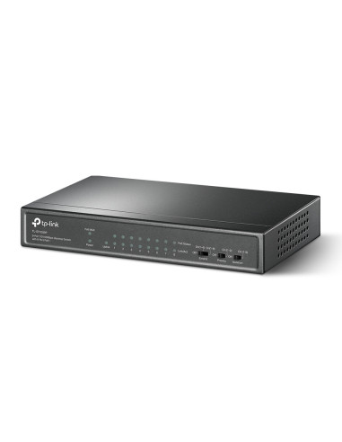 TP-Link TL-SF1009P switch No administrado Fast Ethernet (10/100) Energía sobre Ethernet (PoE) Negro