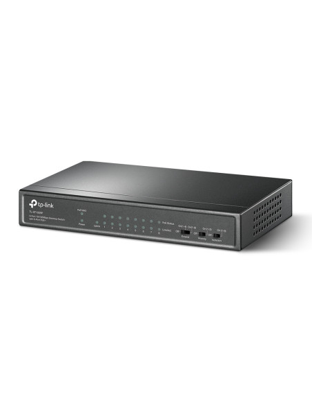 TP-Link TL-SF1009P switch No administrado Fast Ethernet (10/100) Energía sobre Ethernet (PoE) Negro