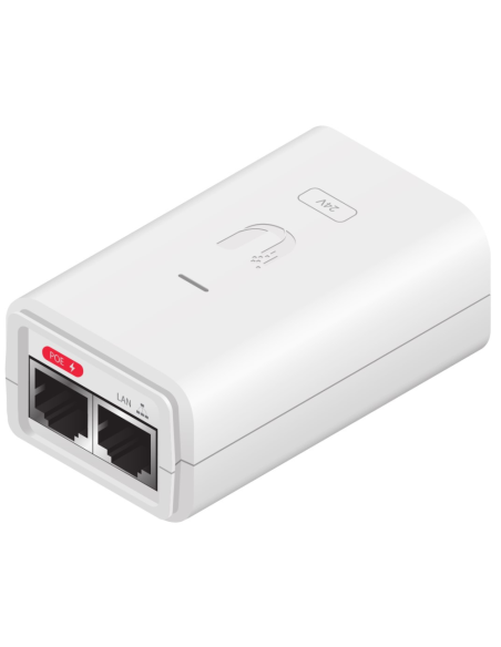 Ubiquiti POE-24-7W-G-WH adaptador e inyector de PoE Gigabit Ethernet 24 V