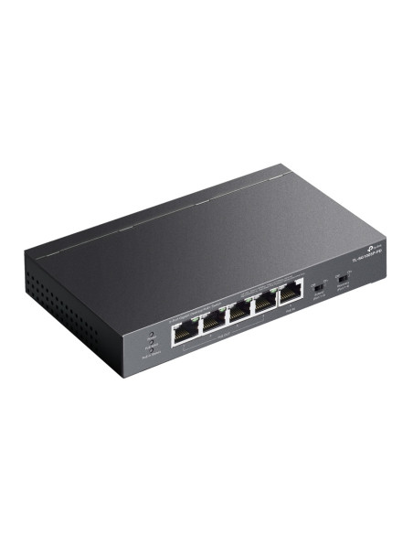 TP-Link TL-SG1005P-PD switch Gigabit Ethernet (10/100/1000) Energía sobre Ethernet (PoE) Negro