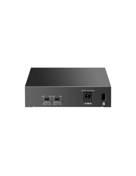 TP-Link LiteWave LS105P No administrado Fast Ethernet (10/100) Energía sobre Ethernet (PoE) Negro