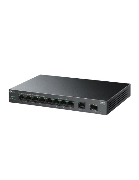 TP-Link LiteWave LS1210GP switch No administrado Gigabit Ethernet (10/100/1000) Energía sobre Ethernet (PoE) Negro
