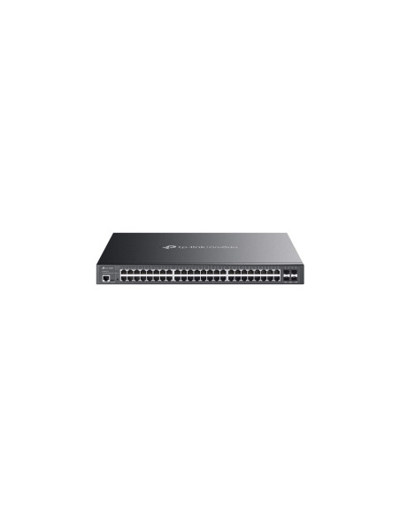 TP-Link Omada SG3452XMPP switch Gestionado L2+ Gigabit Ethernet (10/100/1000) Energía sobre Ethernet (PoE) 1U Negro