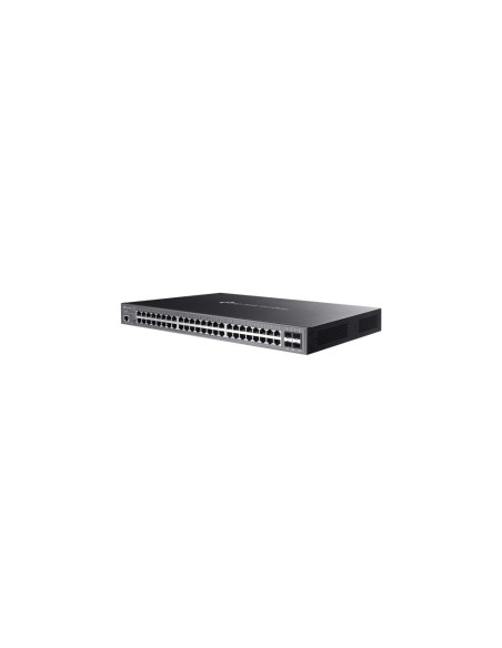 TP-Link Omada SG3452XMPP switch Gestionado L2+ Gigabit Ethernet (10/100/1000) Energía sobre Ethernet (PoE) 1U Negro