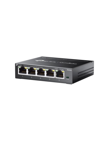TP-Link Omada ES205G switch Gestionado Gigabit Ethernet (10/100/1000) Negro