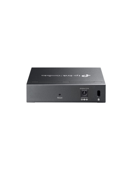 TP-Link Omada ES205GP switch Gestionado Gigabit Ethernet (10/100/1000) Energía sobre Ethernet (PoE) Negro