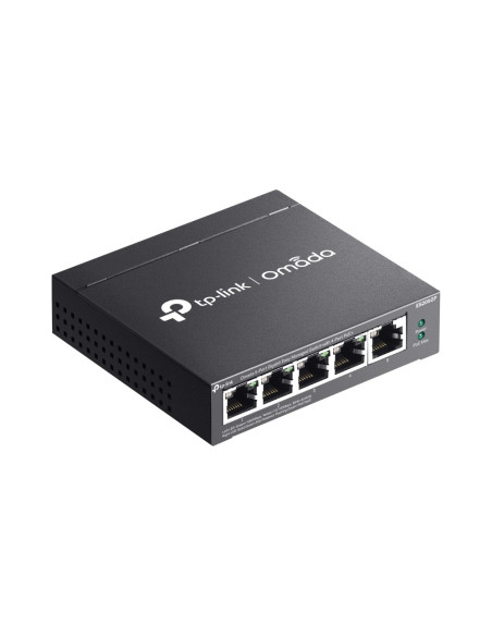 TP-Link Omada ES205GP switch Gestionado Gigabit Ethernet (10/100/1000) Energía sobre Ethernet (PoE) Negro