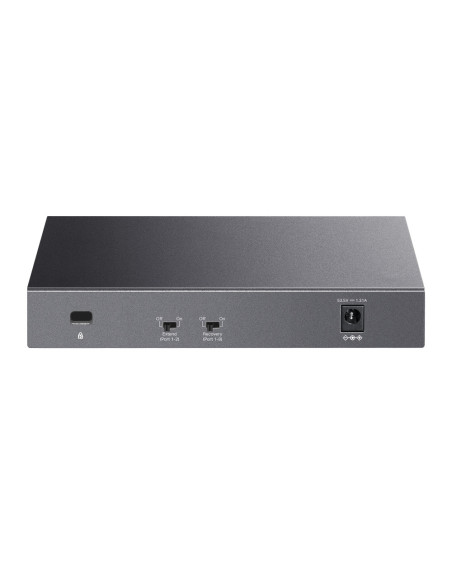 TP-Link LiteWave LS108GP switch No administrado Gigabit Ethernet (10/100/1000) Energía sobre Ethernet (PoE) Negro