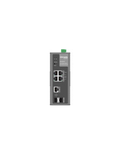 TP-Link IES206GPP switch Gestionado Gigabit Ethernet (10/100/1000) Energía sobre Ethernet (PoE) Negro 2