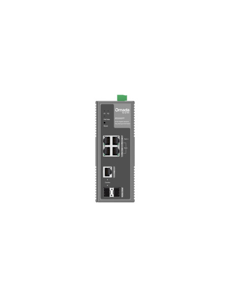 TP-Link IES206GPP switch Gestionado Gigabit Ethernet (10/100/1000) Energía sobre Ethernet (PoE) Negro