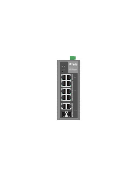 TP-Link Omada IES210GPP switch Gestionado Gigabit Ethernet (10/100/1000) Energía sobre Ethernet (PoE) DIN rail Gris