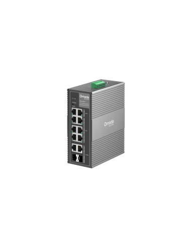 TP-Link Omada IES210GPP switch Gestionado Gigabit Ethernet (10/100/1000) Energía sobre Ethernet (PoE) DIN rail Gris