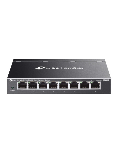 TP-Link Omada ES208G switch Gestionado L2 Gigabit Ethernet (10/100/1000) Negro