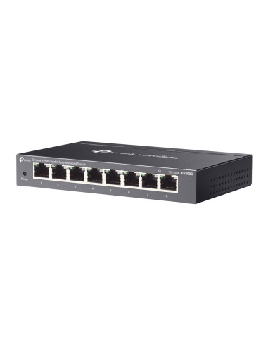TP-Link Omada ES208G switch Gestionado L2 Gigabit Ethernet (10/100/1000) Negro
