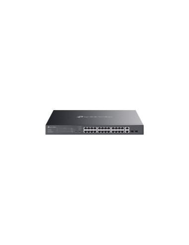 TP-Link Omada ES228GMP switch Gestionado L2 Gigabit Ethernet (10/100/1000) Energía sobre Ethernet (PoE) Negro