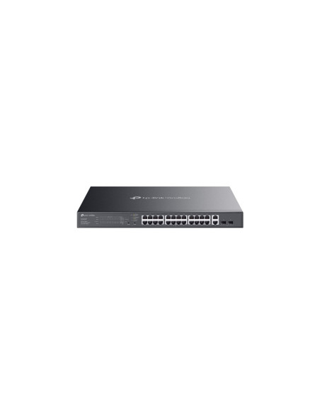 TP-Link Omada ES228GMP switch Gestionado L2 Gigabit Ethernet (10/100/1000) Energía sobre Ethernet (PoE) Negro