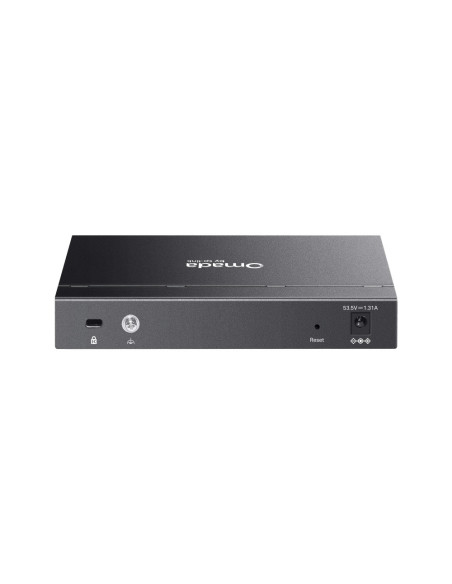 TP-Link Omada ES208GP switch Gestionado L2 Gigabit Ethernet (10/100/1000) Energía sobre Ethernet (PoE) DIN rail Negro