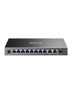 TP-Link Omada ES210GP switch Gestionado L2 Gigabit Ethernet (10/100/1000) Energía sobre Ethernet (PoE) DIN rail Negro 2