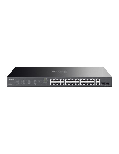 TP-Link ES228GP switch Gestionado L2 Gigabit Ethernet (10/100/1000) Energía sobre Ethernet (PoE) Negro