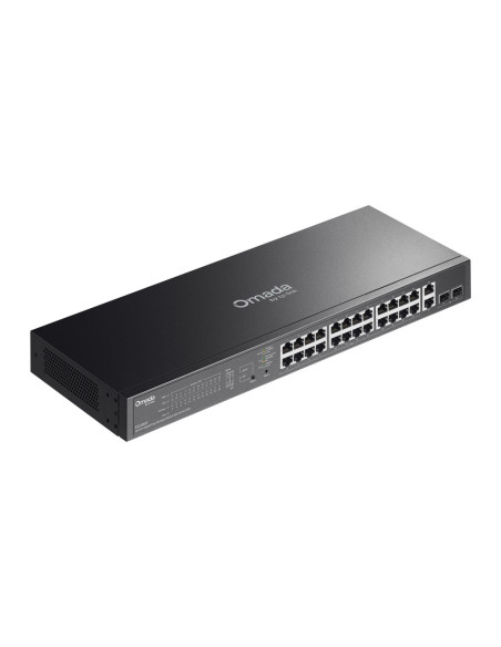 TP-Link ES228GP switch Gestionado L2 Gigabit Ethernet (10/100/1000) Energía sobre Ethernet (PoE) Negro
