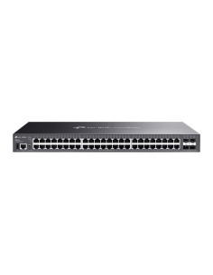 TP-Link Omada SG5452XF switch Gestionado L3 Gigabit Ethernet (10/100/1000) 1U Negro