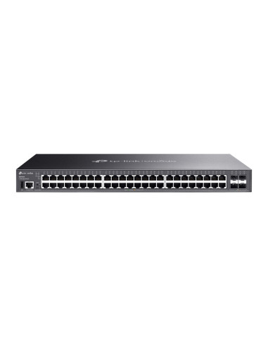TP-Link Omada SG5452XF switch Gestionado L3 Gigabit Ethernet (10/100/1000) 1U Negro