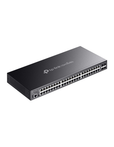 TP-Link Omada SG5452XF switch Gestionado L3 Gigabit Ethernet (10/100/1000) 1U Negro