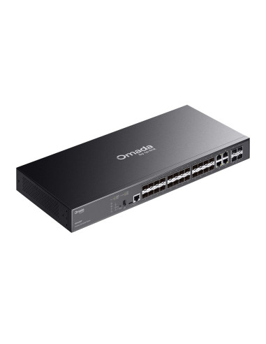 TP-Link SG5428XF switch Gestionado L3 Negro