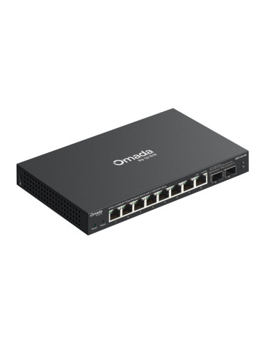 TP-Link ES210X-M2 switch Gestionado 2.5G Ethernet (100/1000/2500) Montaje en pared/escritorio Negro