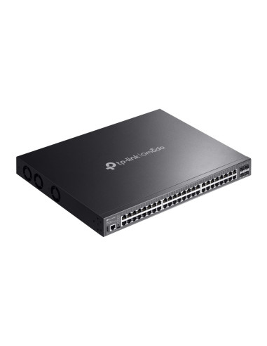 TP-Link Omada SG5452XMPP switch Gestionado L3 Gigabit Ethernet (10/100/1000) Energía sobre Ethernet (PoE) Negro