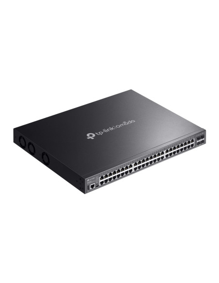 TP-Link Omada SG5452XMPP switch Gestionado L3 Gigabit Ethernet (10/100/1000) Energía sobre Ethernet (PoE) Negro