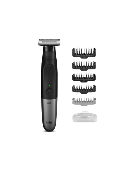 Braun XT5100 cortadora de pelo y maquinilla Negro, Plata