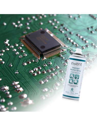 Ewent EW5613 kit de limpieza para computadora Impresora, Portátil, Escáner, PC Espray para limpieza de equipos 200 ml