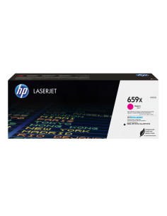 HP LaserJet Cartucho de tóner Original 659X magenta de alta capacidad