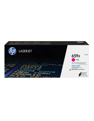 HP LaserJet Cartucho de tóner Original 659X magenta de alta capacidad